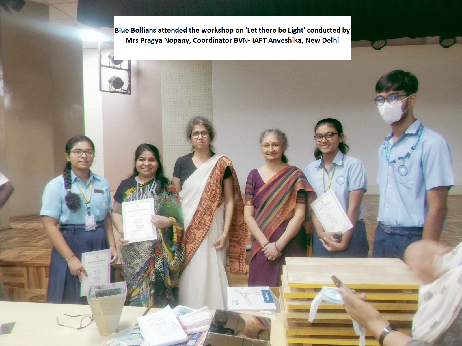 Physics Workshop -‘Let there be Light’